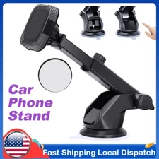 Universal 360°Windshield Magnetic Mount Holder Phone Stand For Mobile iPhone