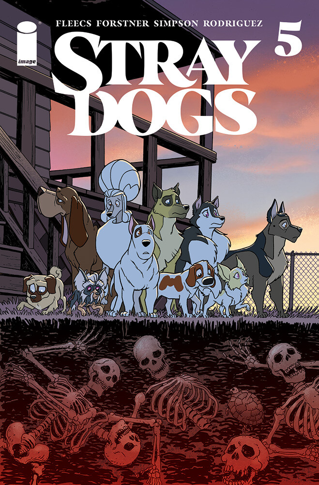 Stray Dogs #5 Tony Fleecs Comics and Ponies (CnP) Exclusive