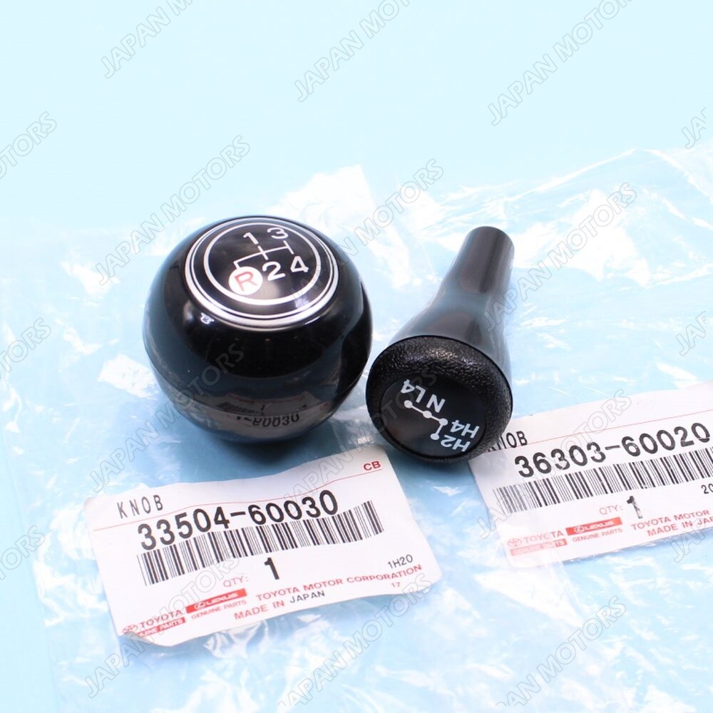 Genuine OEM Toyota Transfer Gear & 4Speed Shift Lever Knobs Set For LAND CRUISER eBay