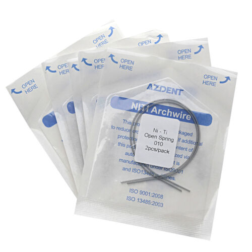 20Bags AZDENT Dental Orthodontic Niti Open Coil Spring 0.010*180mm - Picture 4 of 6