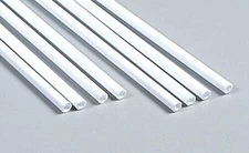 Plastruct Tube Styrene 3/16 (8) - Model Scratch Building Plastic Tubing - #90605