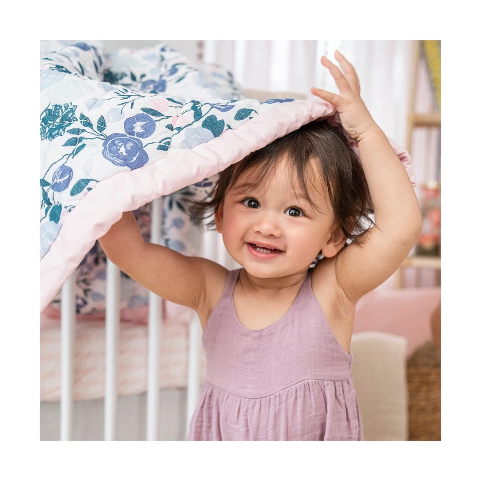 Комплект постельного белья для кроватки из 3 предметов Aden + Anais Essentials, комплект детского постельного белья, хлопок... - Изображение 4 из 4