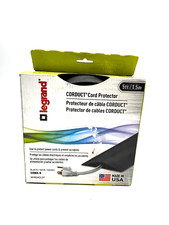 LOT OF 3 Legrand Wiremold Corduct CDBK-5 Foot Over-Floor Cord Protector