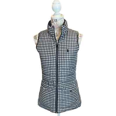 Polo Golf Ralph Lauren Reversible Down Houndstooth & Black Puffer