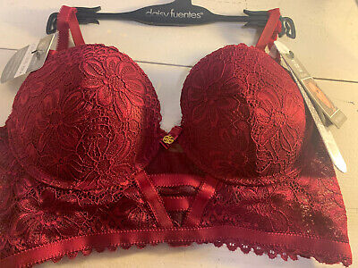 NWT Daisy Fuentes pushup lace bra