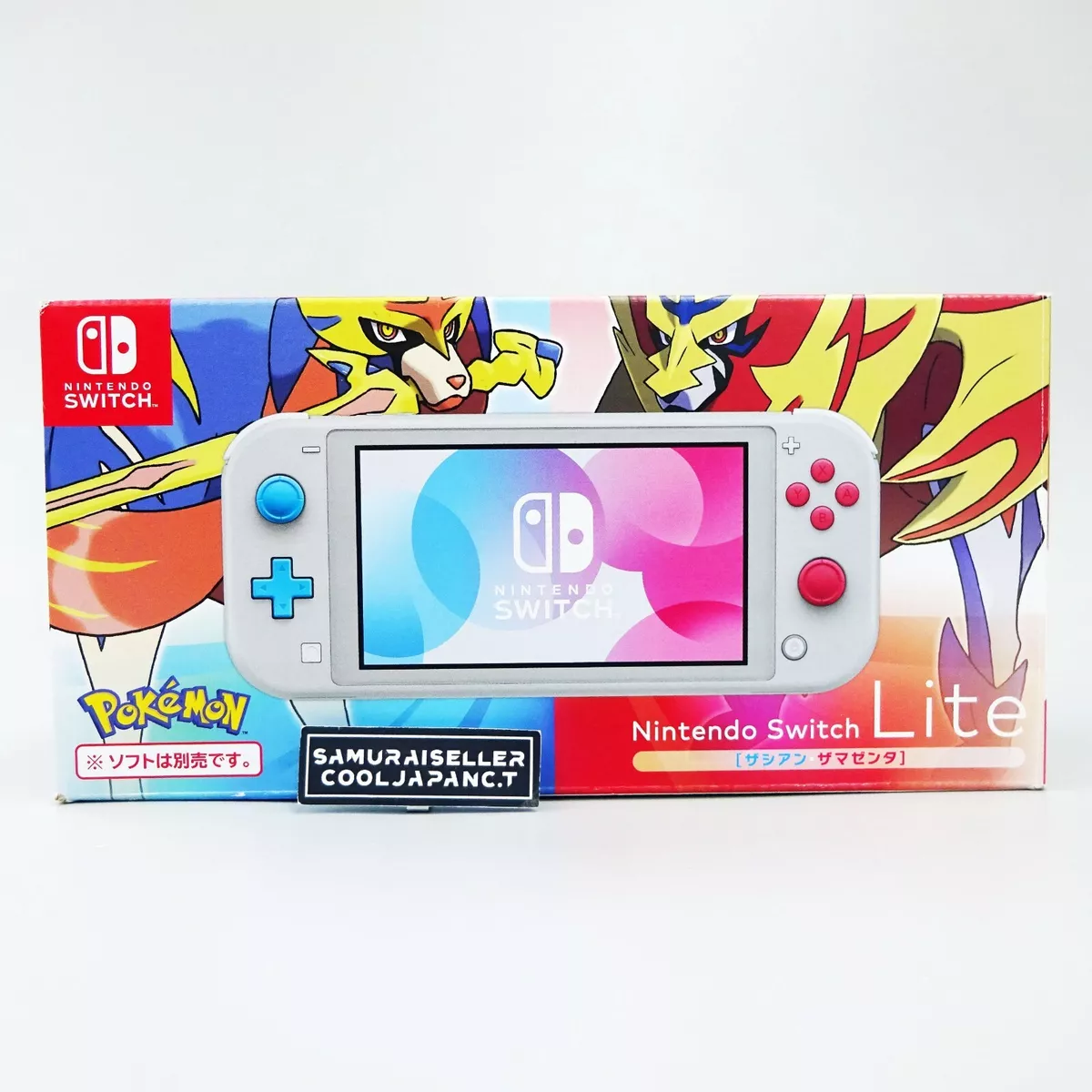 Nintendo Switch Lite console Pokemon Sword Shield Zacian Zamazenta Japan  NEW | eBay