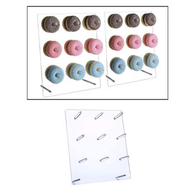 Acryl Display, CLEAr Bagel Donut Halter
