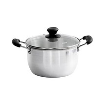 Imusa Caldero Aluminum Pot 8 quart Silver