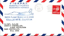 F-15 RPRV Flt D-C-28 - Einar Enevoldson / Bill Dana - 9.5.1975 - J13994