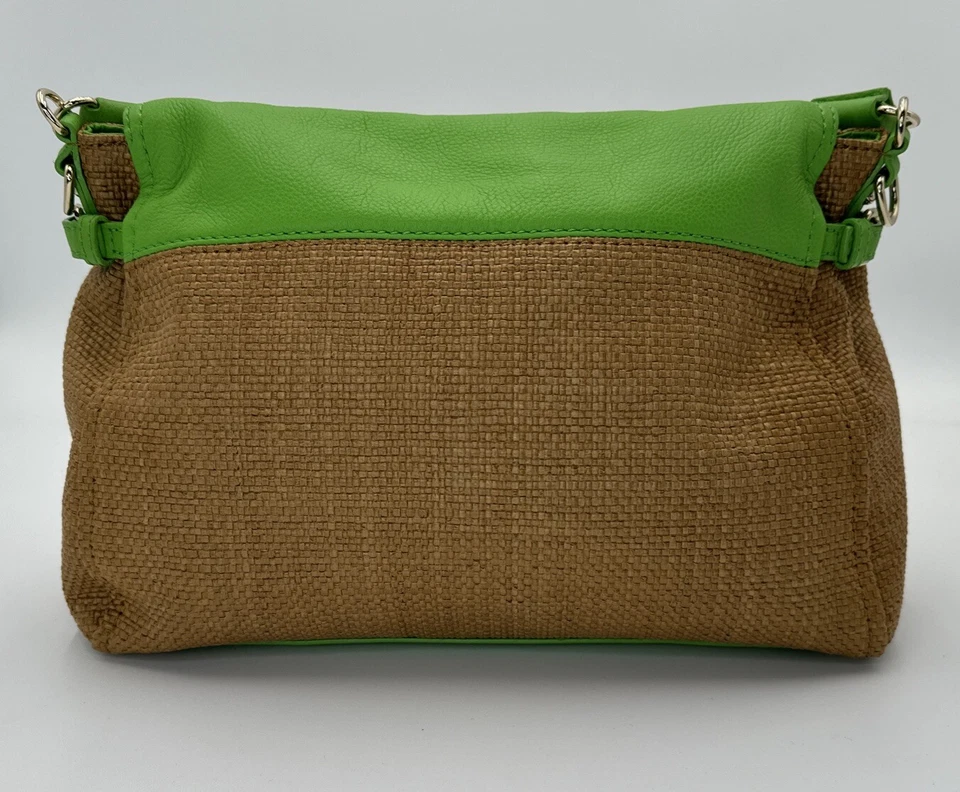 Bolso de Mano KATE SPADE Little Minka Cobble Hill Paja Trébol VERDE NATURAL Foto 4 de 4