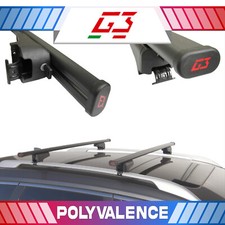 Acier Noir Barres de toit pour CITROEN Berlingo 2 II 5-P 08-17 R5