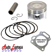 Replacement Piston Kit with Rings Free Head Gasket fits GX270 Honda Engine 9 HP