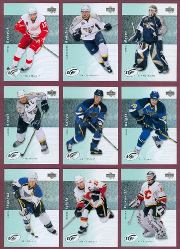 2007-08 UPPER DECK ICE NHL HOCKEY CARD 1 TO 100 SEE LIST - Picture 55 of 84