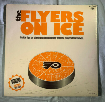 1975 FLYERS ON ICE PHILADELPHIA ALL PRO ASSOCIATES HOCKEY RECORD LP SEALED RARE