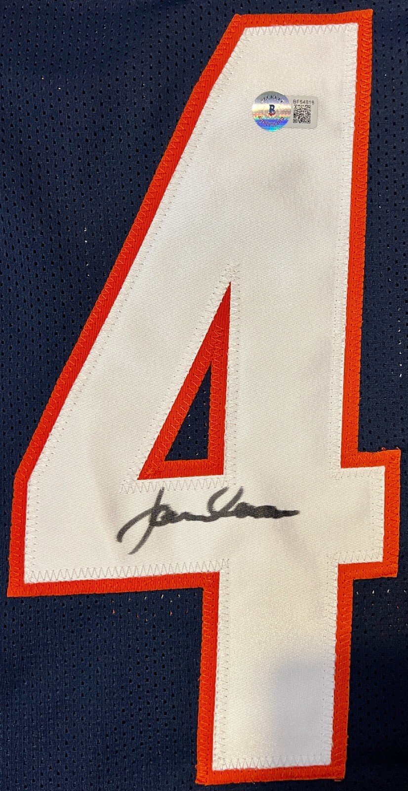 James Caan Signed Brian Piccolo Jersey Brian's Song Beckett BAS