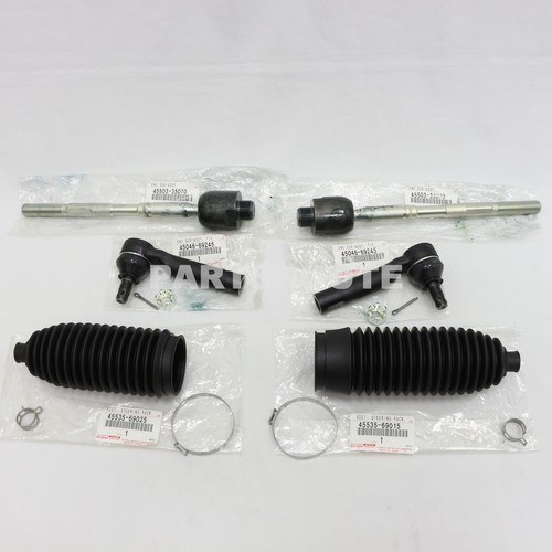 Toyota 4Runner 10-24 FJ Cruiser 10-14 OEM Tie Rod End Steering Rack w/ Boots SET - Bild 3 von 4