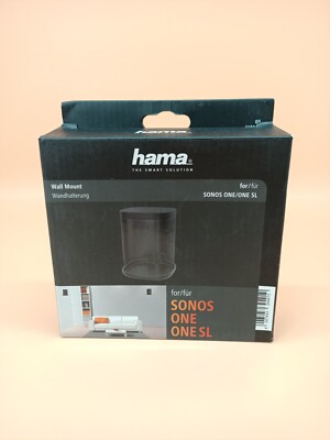 Hama Original  Wand­hal­te­rung für Sonos One/One SL Speaker Schwarz #KT571O