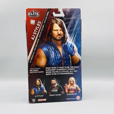WWE Elite AJ Styles Survivor Series Action Figure Entrance Gear
