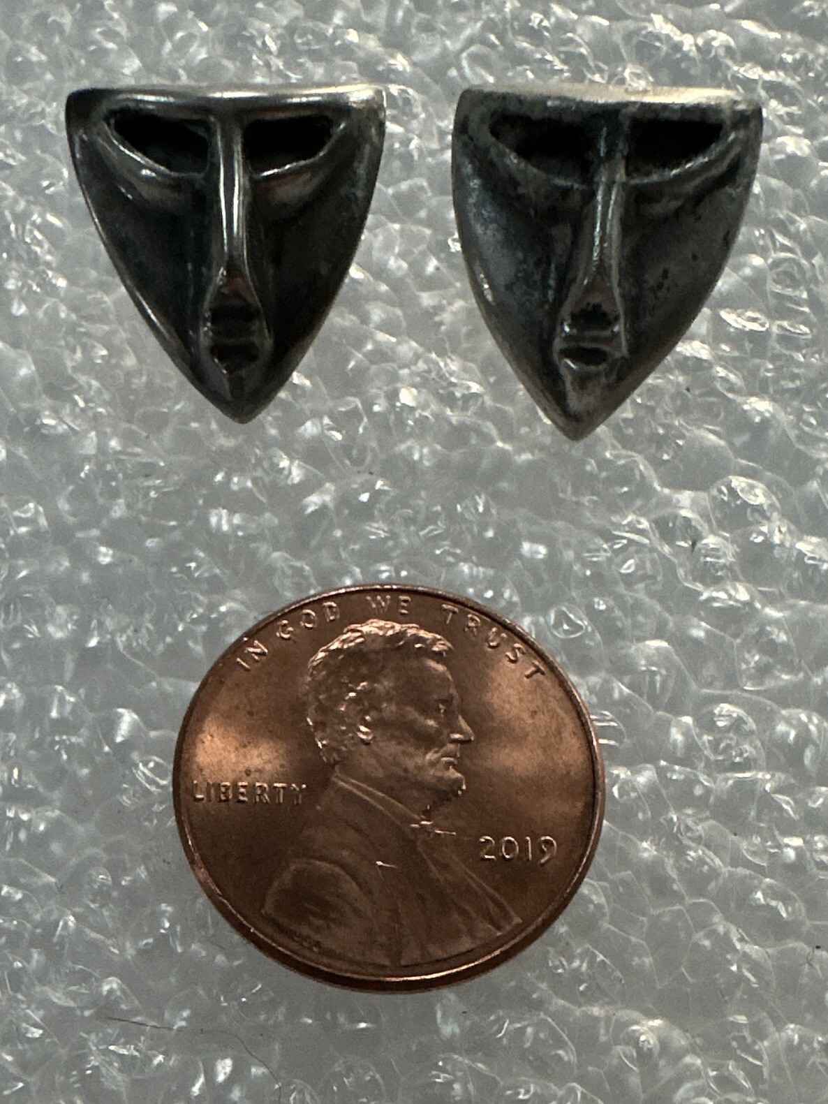 Vintage Sterling Solid Silver . 925  Post Earring… - image 3