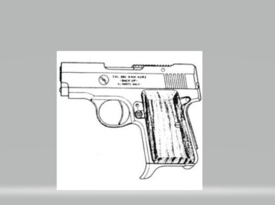 AMT Backup .45 ACP (5) Rd - Nickel Plated Steel - ProMag Industries