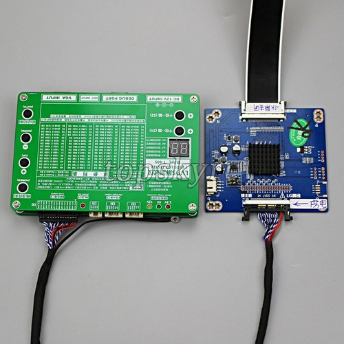 LVDS Adapter LVDS To V-by-one/VB1/VB0 4K Adapter Box For TV LCD Screen Tester ts - Picture 2 of 5
