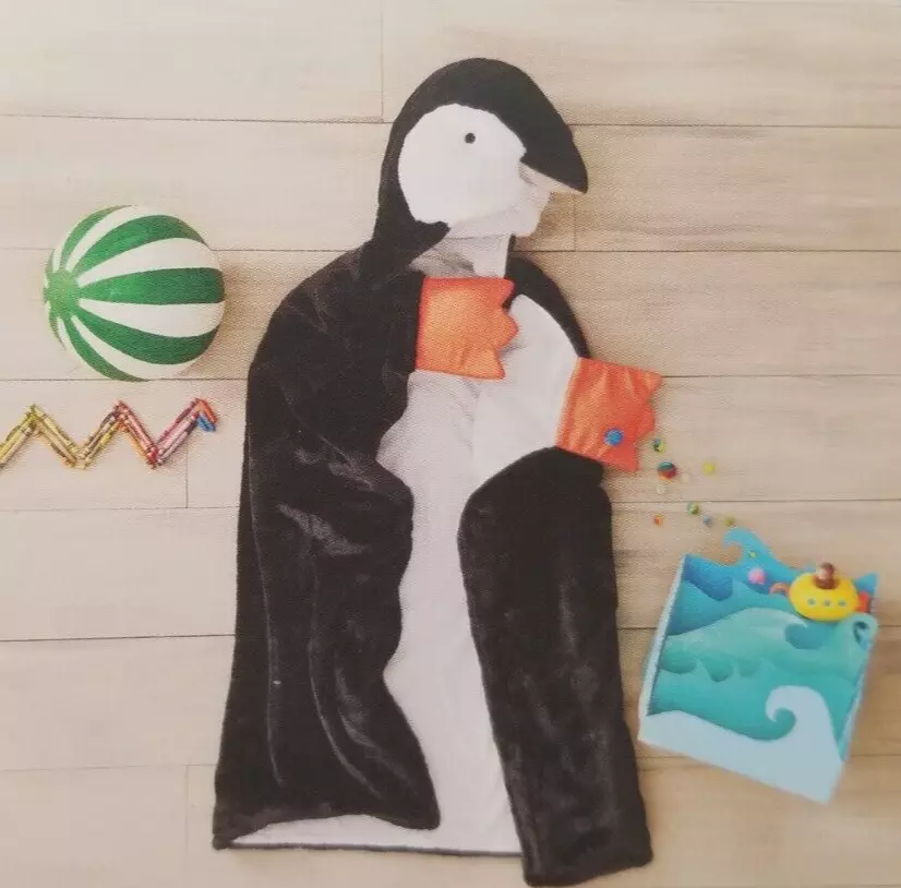 Penguin hooded online blanket