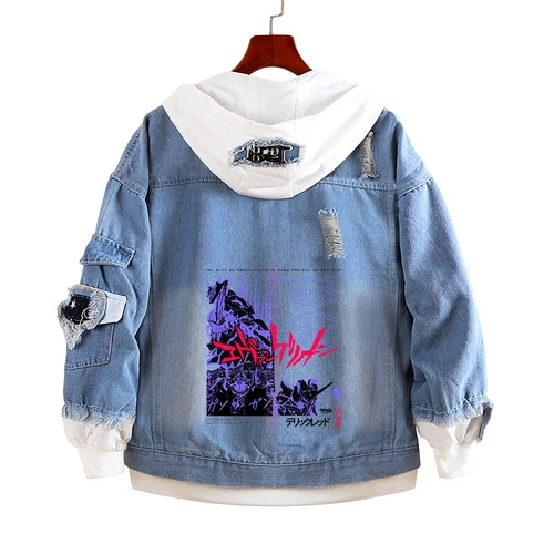 Berserk Guts Casca Spring Denim Jacket Hoodies Coat Sweatshirts Jeans Outwear - Bild 43 von 45