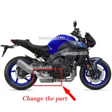 Couvercle De Réservoir Gauche Yamaha MT-10 SP 2022 - Référence B5Y-24 - Occasion Avec Léger Dommage Peinture