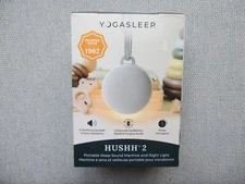 Yogasleep Hushh2 Portable Sleep Sound Machine & Night Light/ Soothing Sounds NIB