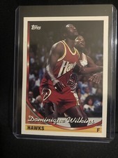 1994 Dominique Wilkens Topps #292 NBA Atlanta Hawks Basketball Card
