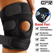 Knee Brace Meniscus Arthritis Tendonitis Pain Patella Support Stabilizers Straps