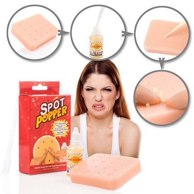 Pickel Mitesser Quetschen Drücken Gesellschaftsspiel Anti Stress Ball Spielzeug