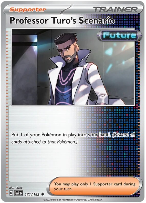 Professor Turo's Scenario Pokemon TCG Trainer Card 171/182