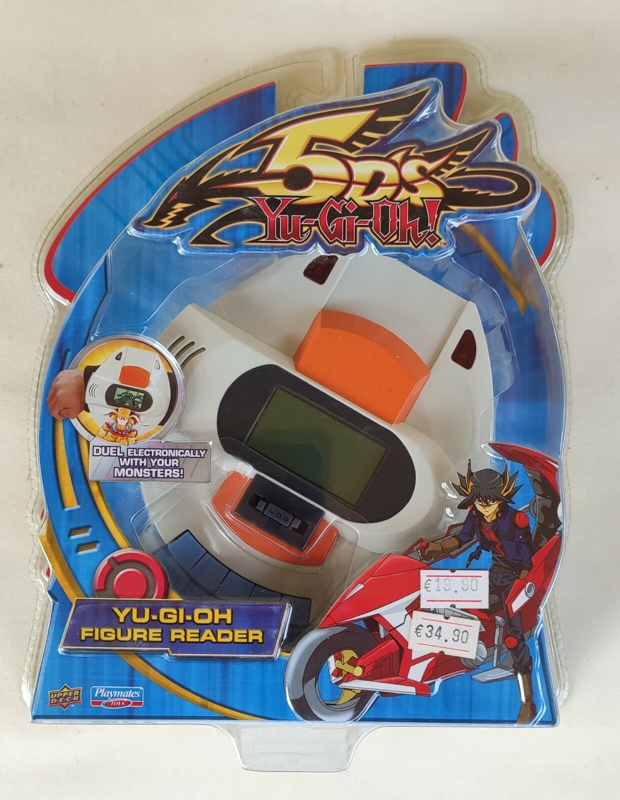 Yu-Gi-Oh! 5D's Figure Reader Playmates 2009 - Vintage Sigillato Raro