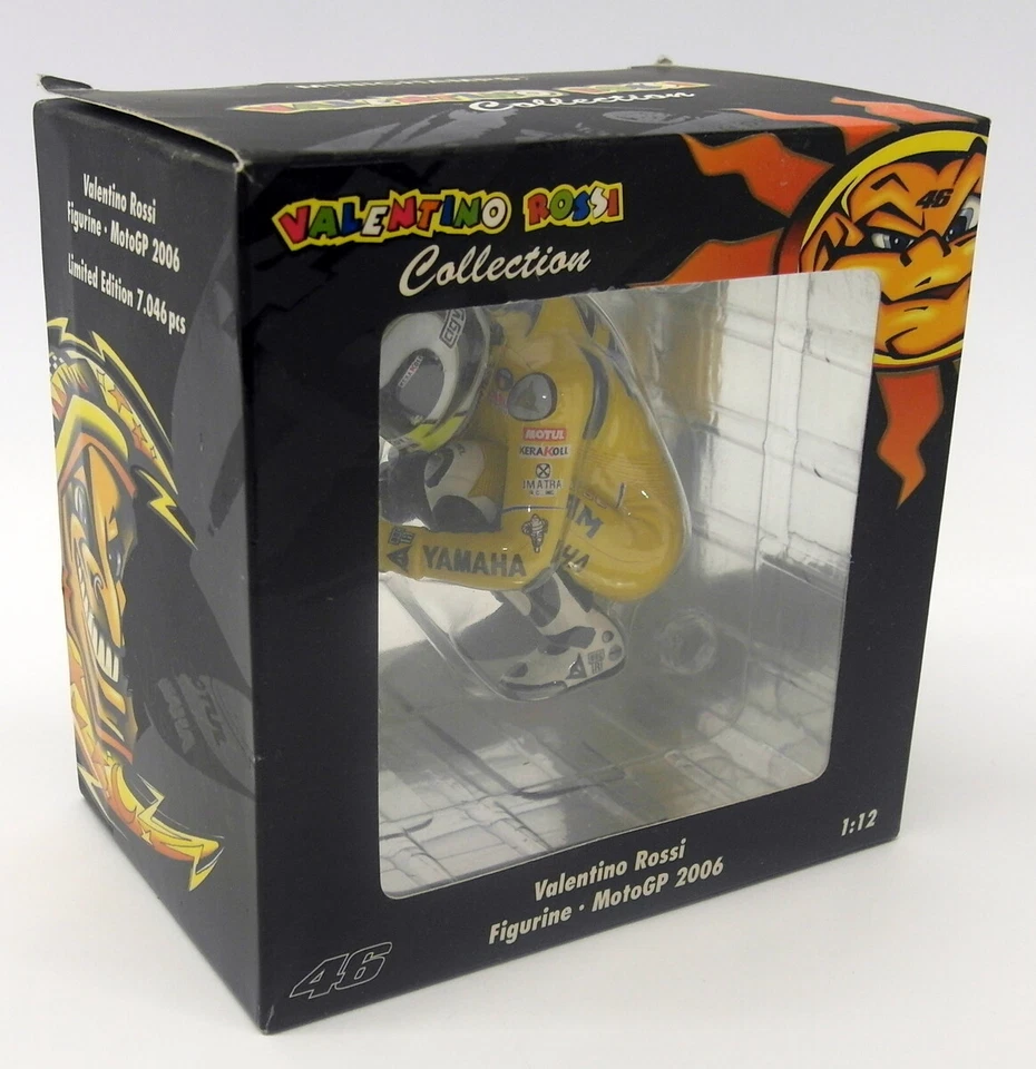 Minichamps 1/12 Scale 312 060046 Valentino Rossi Figurine Sitting Moto GP 1996 - Image 2 of 4