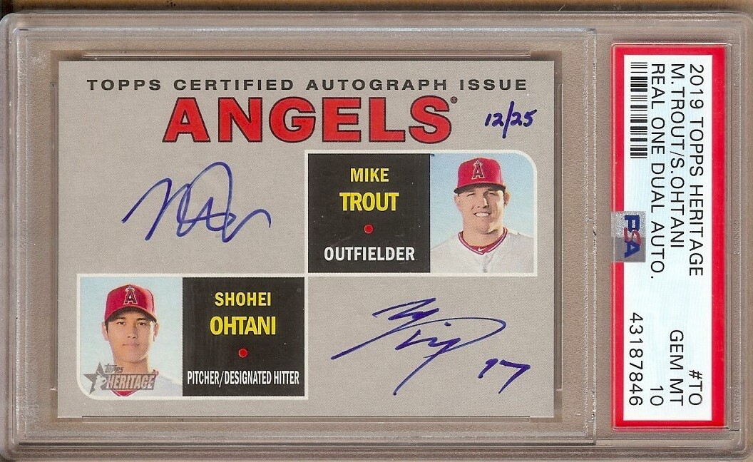 大谷翔平　2019 TOPPS HERITAGE SHOHEI OHTANI 2019 Topps Heritage Baseball Action Variation #430 Shohei