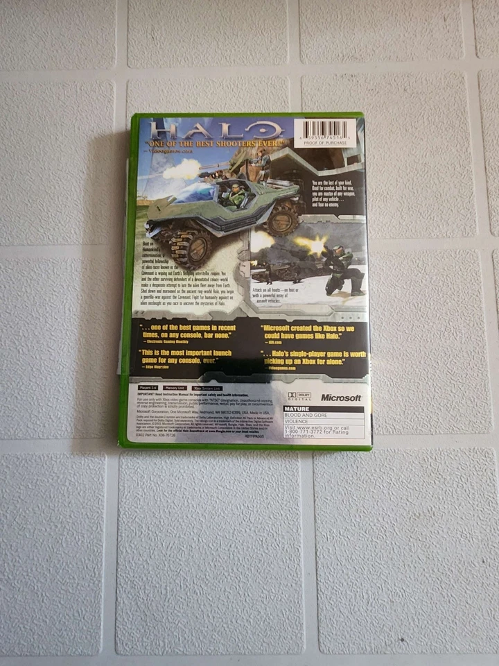 Halo Combat Evolved (Game of the Year) (Xbox) (USED) (Very Minor Case Wear) - Image 2 of 3