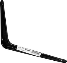 Shelf Brackets 6"x8" in black 50 PACK