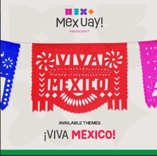 Cinco De Mayo Banners 3 Pack 18ft each Banner-Paper Papel Picado