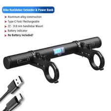 MTB Handlebar Extender Bicycle Bar Extension Bracket Bike Headlight Mount Bar