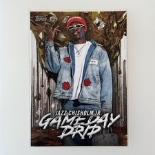 Jazz Chisholm Jr. 2026 Topps Series 1 Celebration #GD-9 Gameday Drip Insert Card