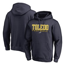 Men's Navy Toledo Rockets Team Unity Football Pullover Hoodie