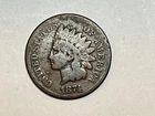 1874 Indian Head Penny Key Date #1