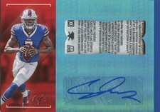Cardale Jones 2016 Donruss Signature Autograph Laundry Tag 1/1 Bills Ohio State