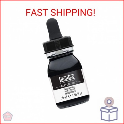 Liquitex Professional Acrylic Ink, 1-oz (30ml) Jar, Carbon Black