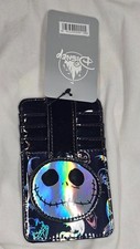 NWT DISNEY JACK NIGHTMARE BEFORE CHRISTMAS NBC IRIDESCENT ID CARDHOLDER