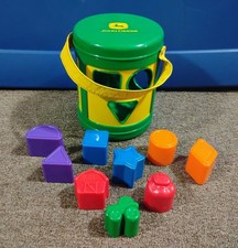 ERTL John Deere Shapes Sorter Bucket Toy
