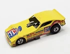 Vintage 1977 Hot Wheels Pepsi Challenger Yellow Funny Car 1:64 Diecast Rare