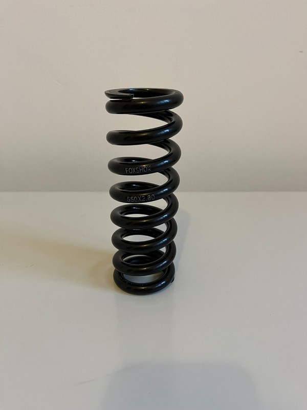 FOX SHOX COIL SPRING 550LB x 2.80 STEEL FOX VAN MARZOCCHI BOMBER CR