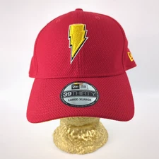 NEW ERA DC Comics Shazam 39THIRTY Stretch Fit Hat Red Yellow Large XLarge NWT